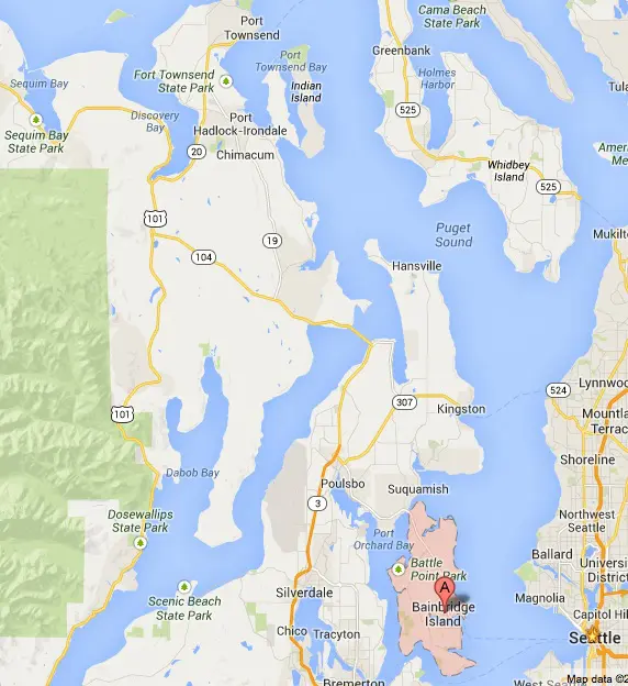 What are good day trips from Bainbridge Island?